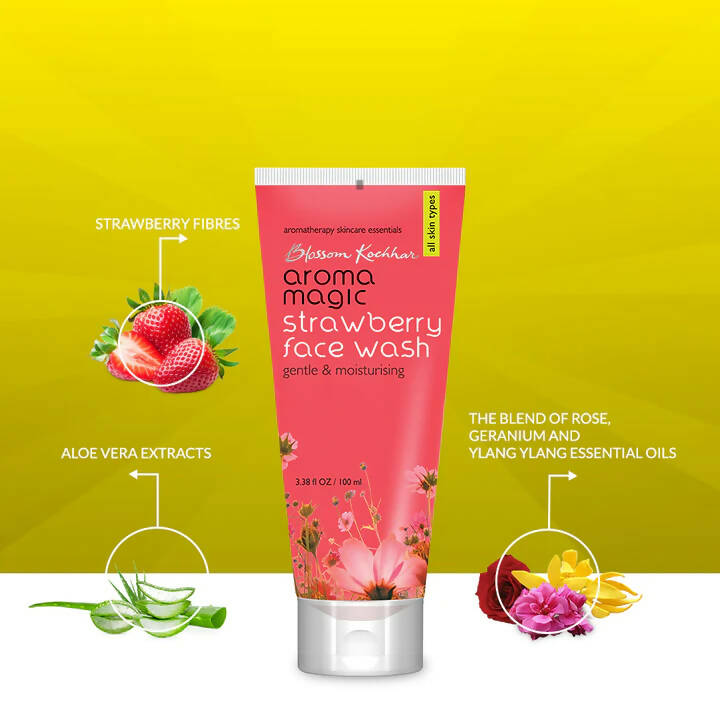 Blossom Kochhar Aroma Magic Strawberry Face Wash - Distacart