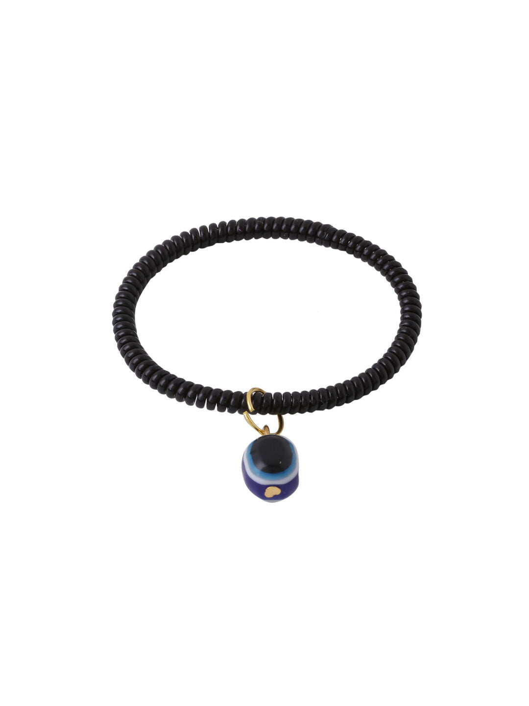 NVR Women Black Evil Eye Adjustable Bracelet - Distacart