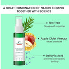 Alps Goodness Acne Control Toner for Oily Skin with Tea Tree Apple, Cider Vinegar & Salicylic Acid