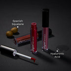 Pilgrim Liquid Matte Lipstick with Hyaluronic Acid - Wine Spill