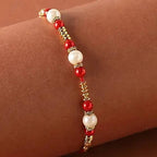 Single Pearl Rakhi With Cadbury Celebrations Online