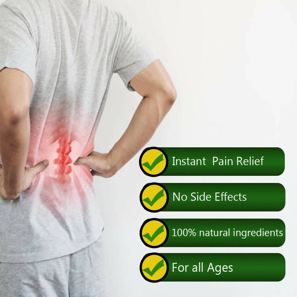 Bello Herbals Rhumaxin Rollon for Fast Herbal Pain Relief Liniment - Distacart