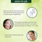 Glamveda Tea Tree Anti Acne Face Wash With Soft Silicone Brush