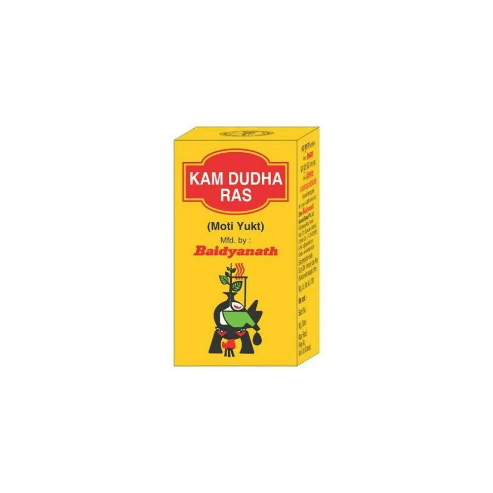 Baidyanath Jhansi Kamdudha Ras (Moti. Yukta) - Distacart