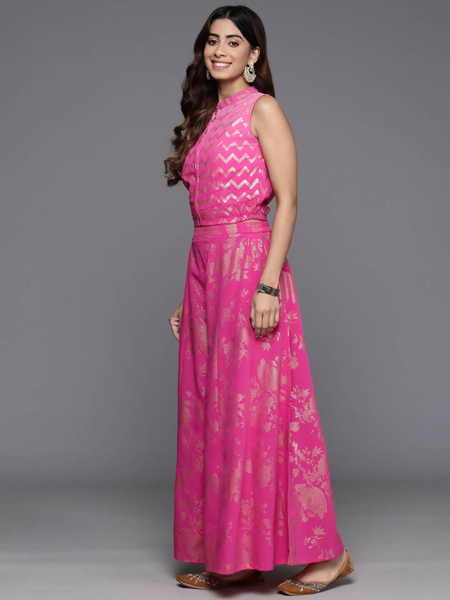Ahalyaa Women's Traditional Wear Co-ods - Pink