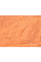 Piyari Fashion Women's Rust Dual Tone Organic Tissue Saree With Blouse Piece - Distacart