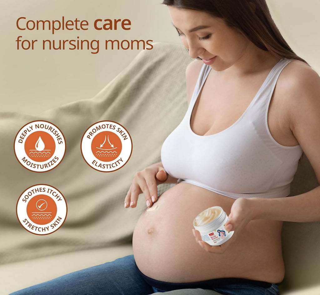 LuvLap Naturals Body Butter for Pregnant Belly