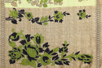 Vamika pista Printed Art Silk Saree