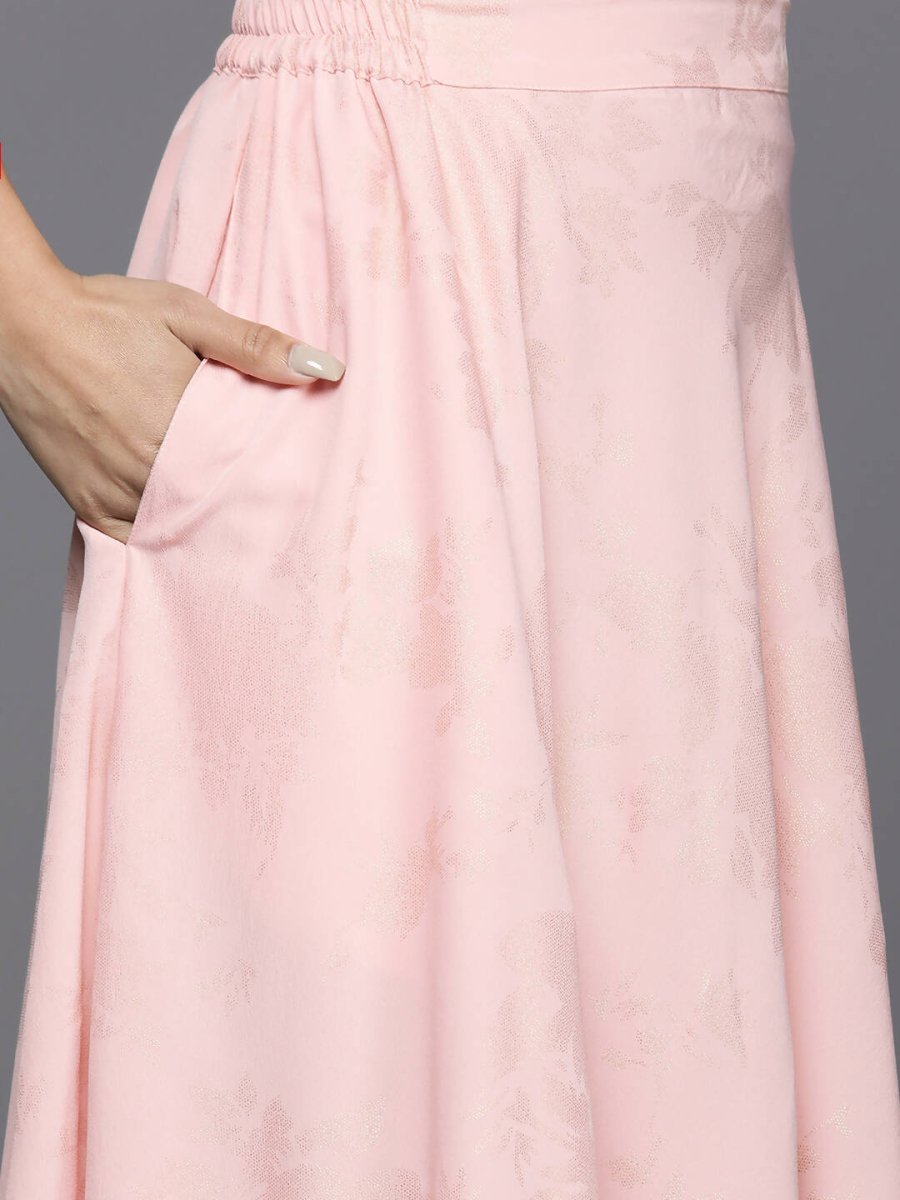 Ahalyaa Women's Traditional Wear Co-ods - Pink - Distacart