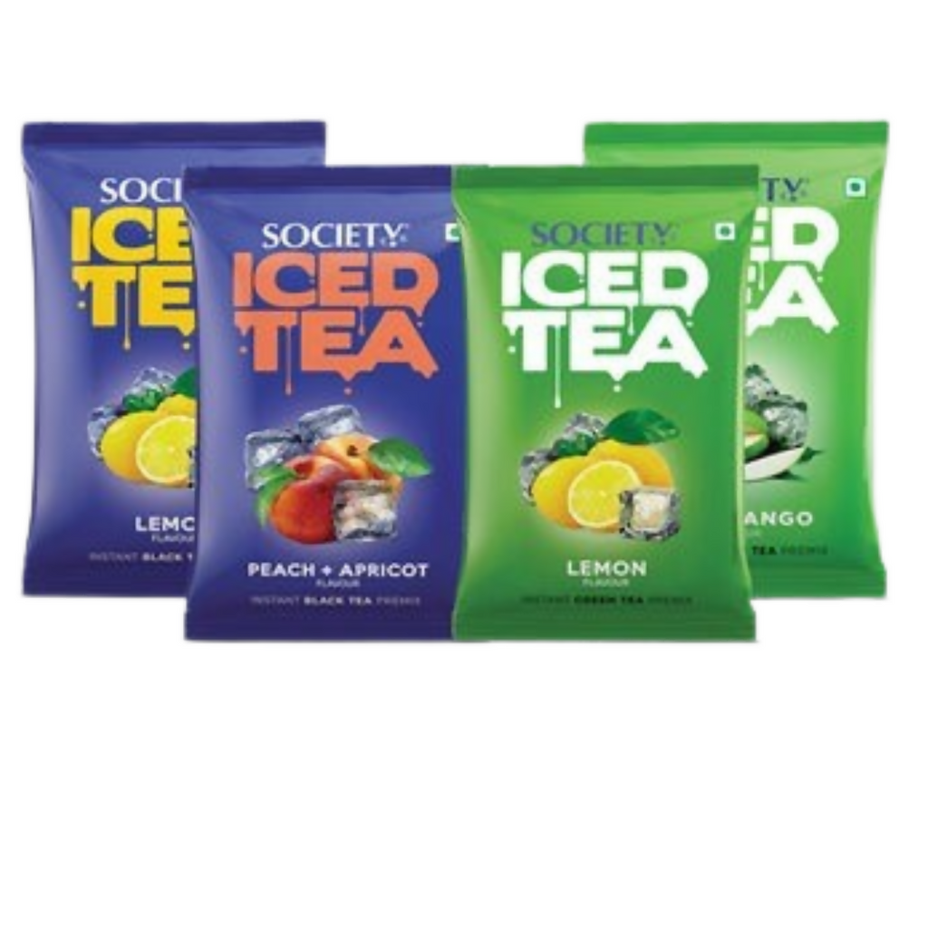 Society Raw Mango & Peach & Apricot & Lemon & Green Tea Lemon Iced Tea Combo - Distacart