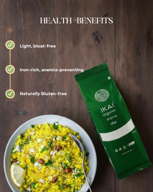 IKAI Organic Poha Chivda - Distacart