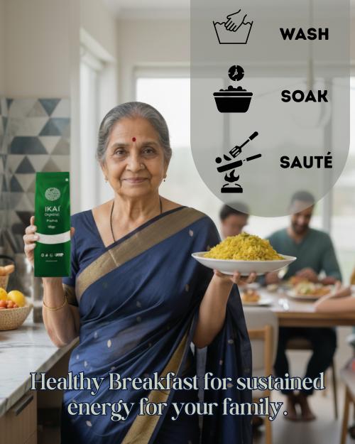 IKAI Organic Poha Chivda - Distacart