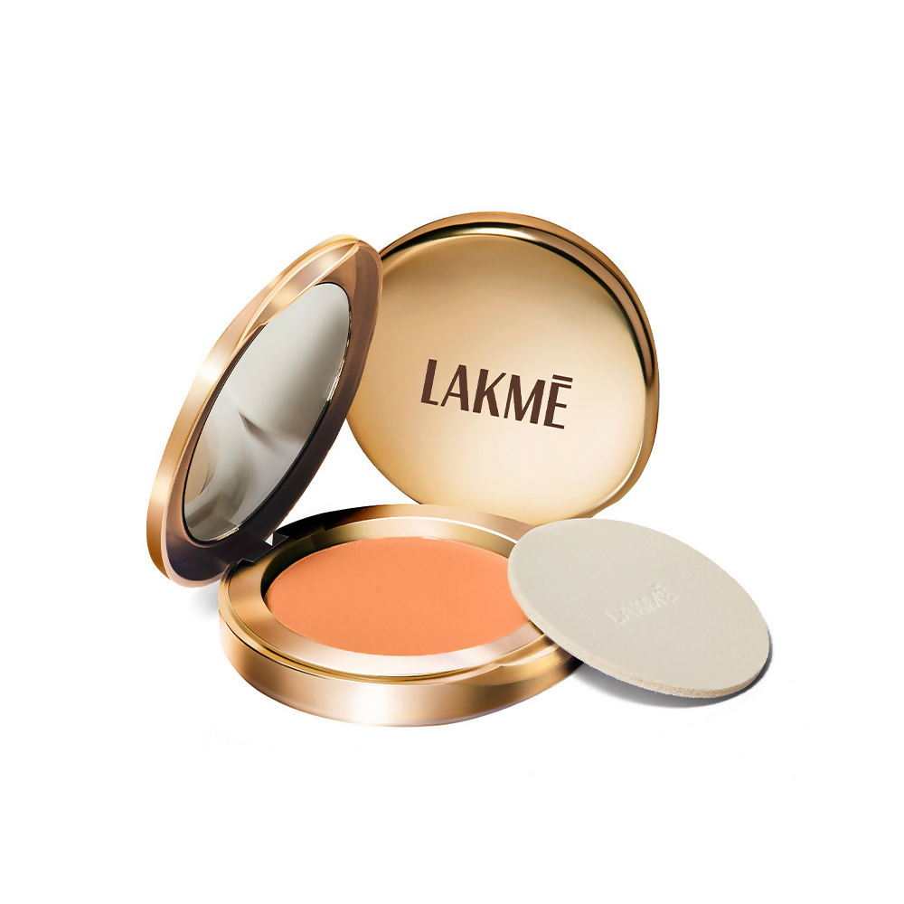 Lakme 9 To 5 Powerplay Matte Compact - Apricot