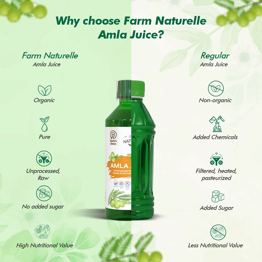 Farm Naturelle Amla Juice - Pure & Herbal for Better Health