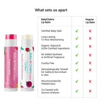 BabyChakra Moms Tinted Lip Balm and Baby lip Balm