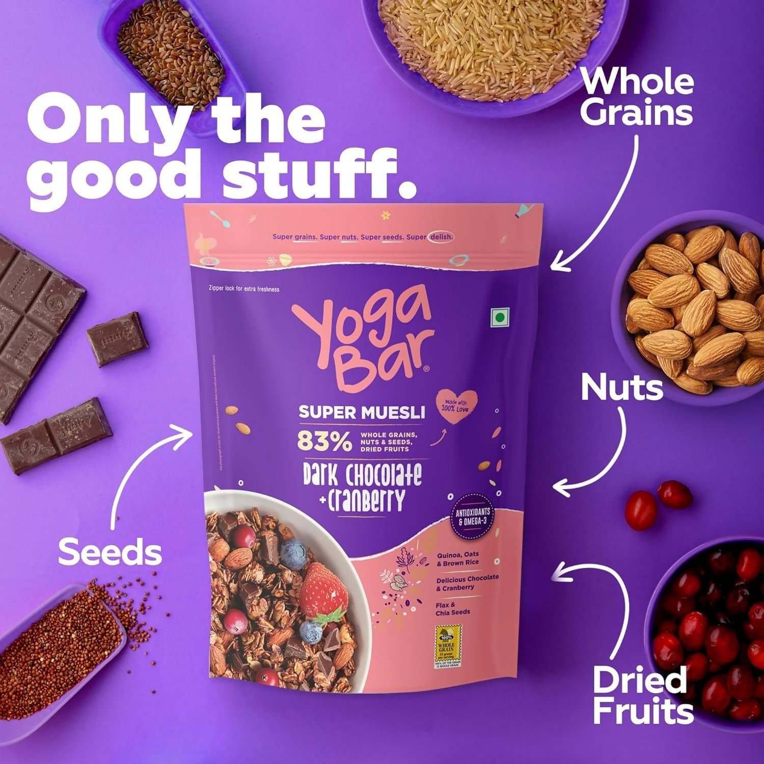Yoga Bar Breakfast Oatmeal & Muesli Combo - Distacart