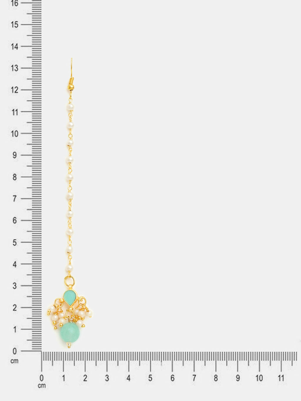 Ruby Raang Starry Stone Maang Tikka - Distacart