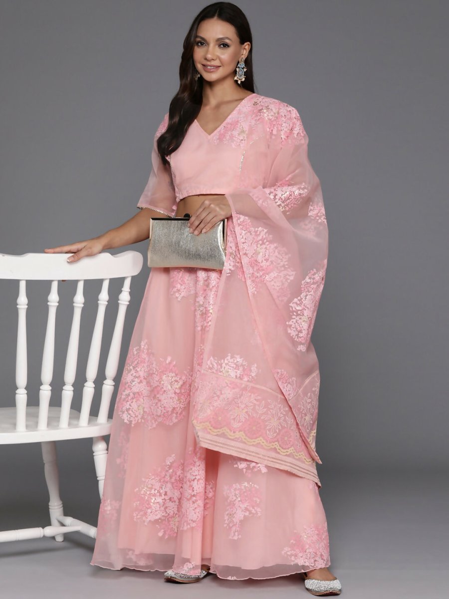 Ahalyaa women's wear Traditional wear lehenga choli - Pink