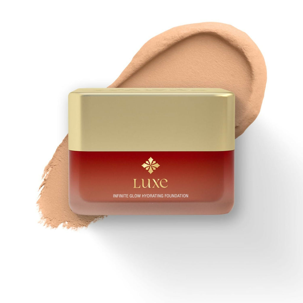 Just Herbs Luxe Infinite Glow Hydrating Foundation Non-Cakey & Long-Lasting (Beige) - Distacart