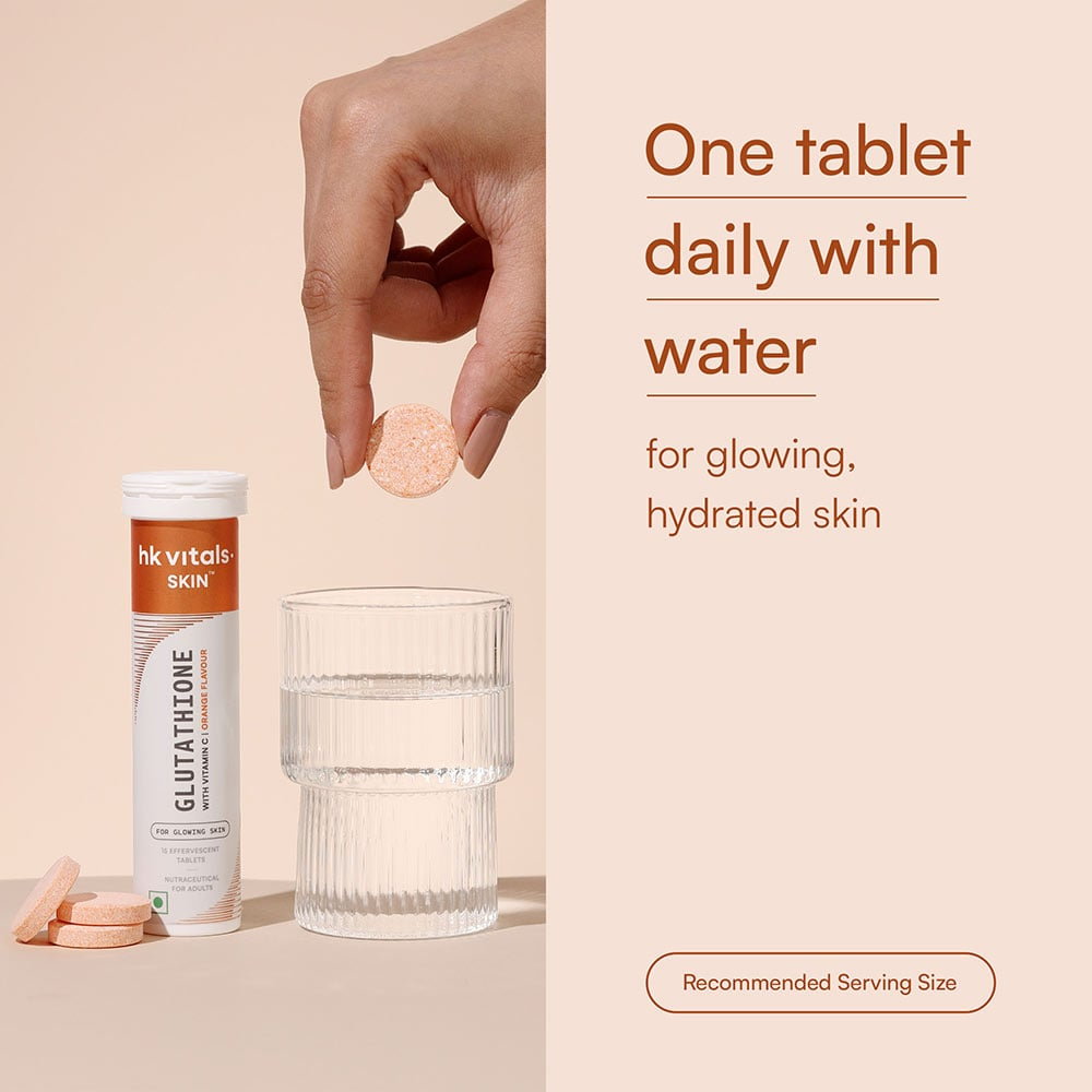 HK Vitals Glutathione Effervescent Tablets - Distacart