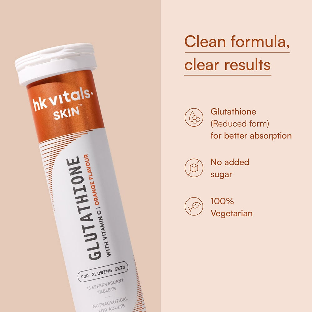 HK Vitals Glutathione Effervescent Tablets - Distacart