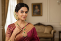 Uncut & Emerald Designer Necklace Set - Distacart