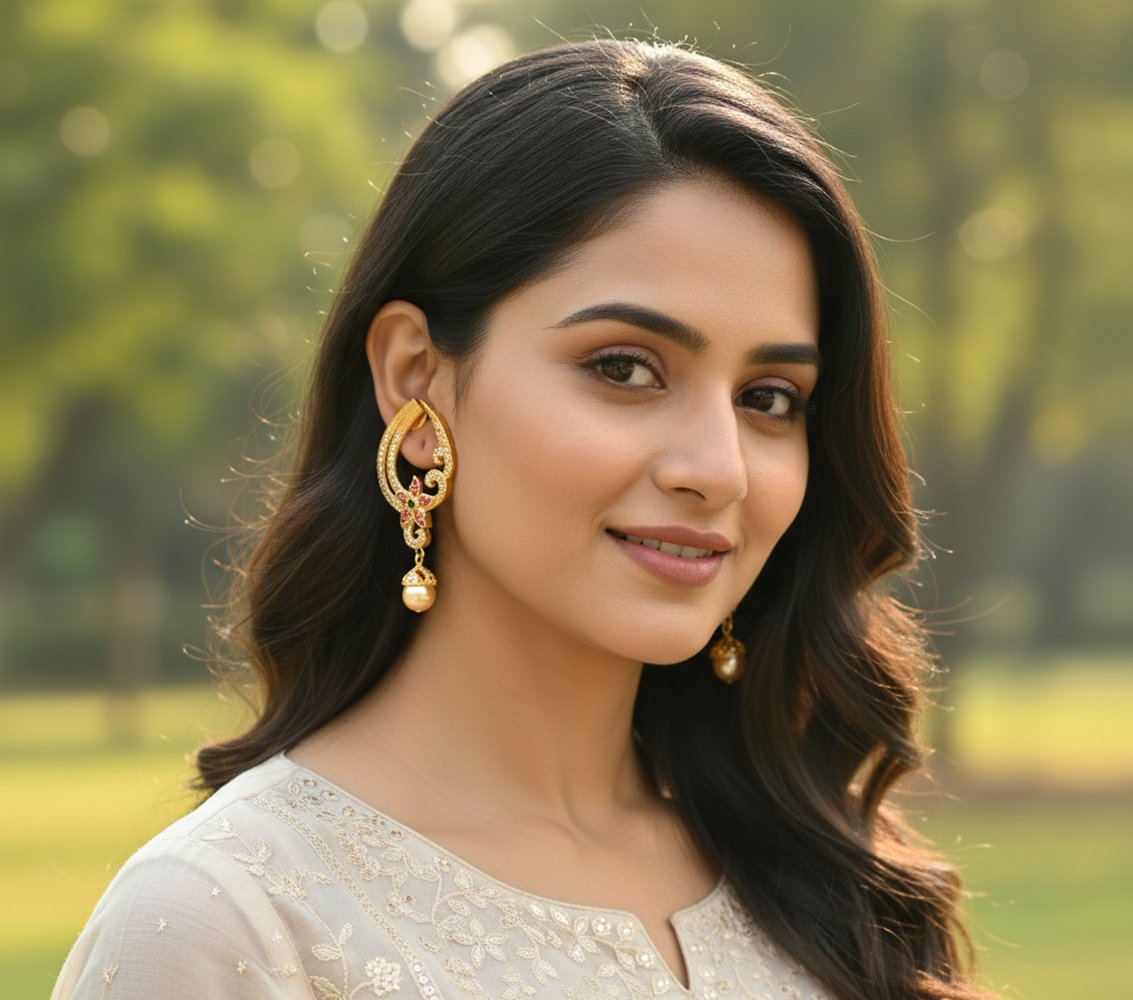 Multicolor Cz Designer Earrings - Distacart