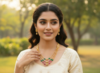 Designer Multicolor Stone Layer Necklace - Distacart