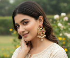 Multicolor AD Designer Earrings - Distacart