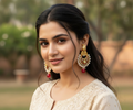 Pink Kemp Mango Designer Earrings - Distacart