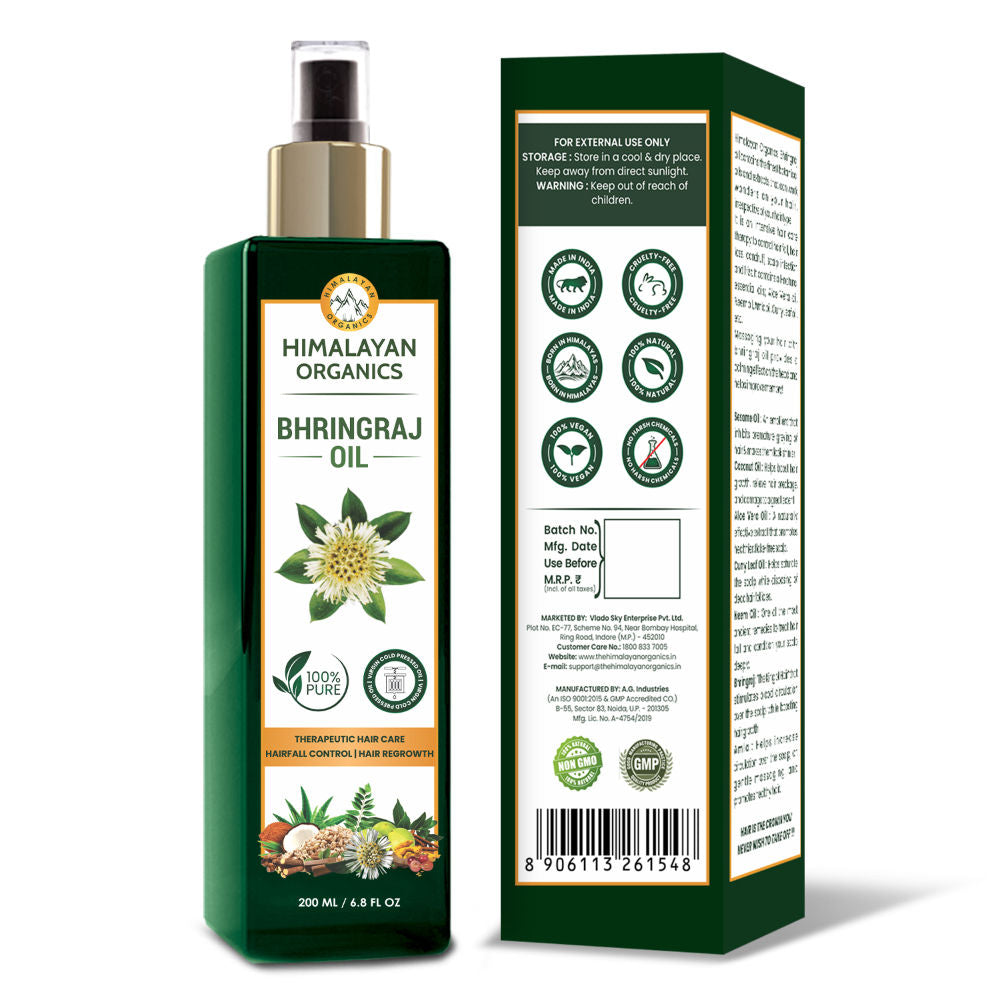Himalayan Organics Bhringraj Oil