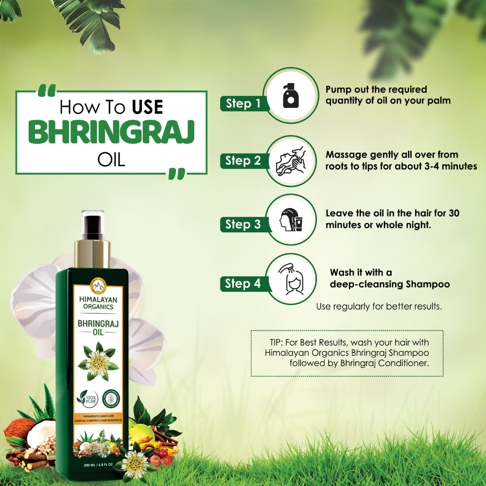 Himalayan Organics Bhringraj Oil