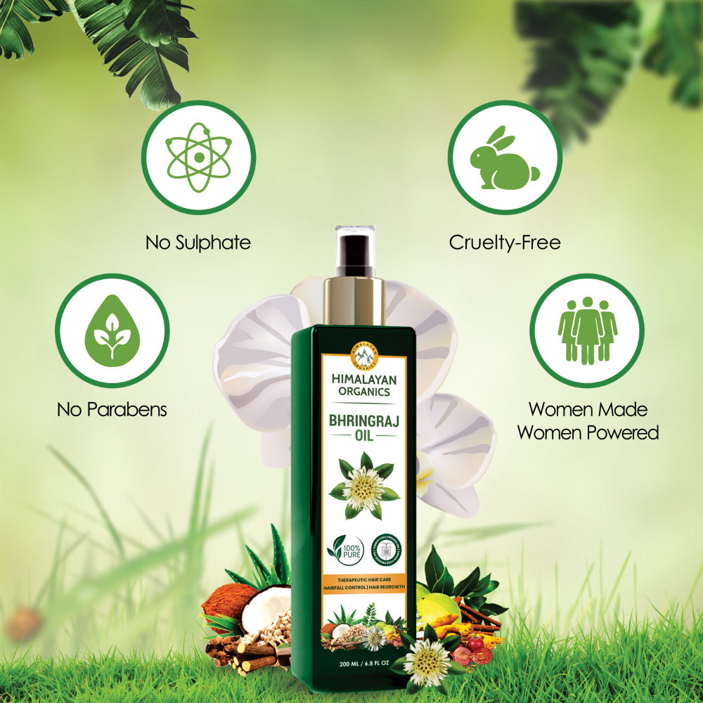 Himalayan Organics Bhringraj Oil