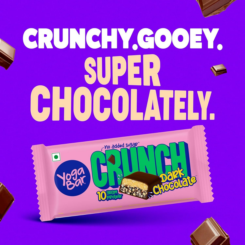 Yoga Bar Crunch Dark Chocolate Protein Bar - Distacart