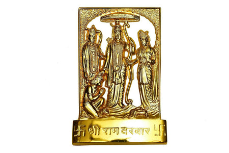 Rudradivine Brass Ram Darbar Murti Idol Statue