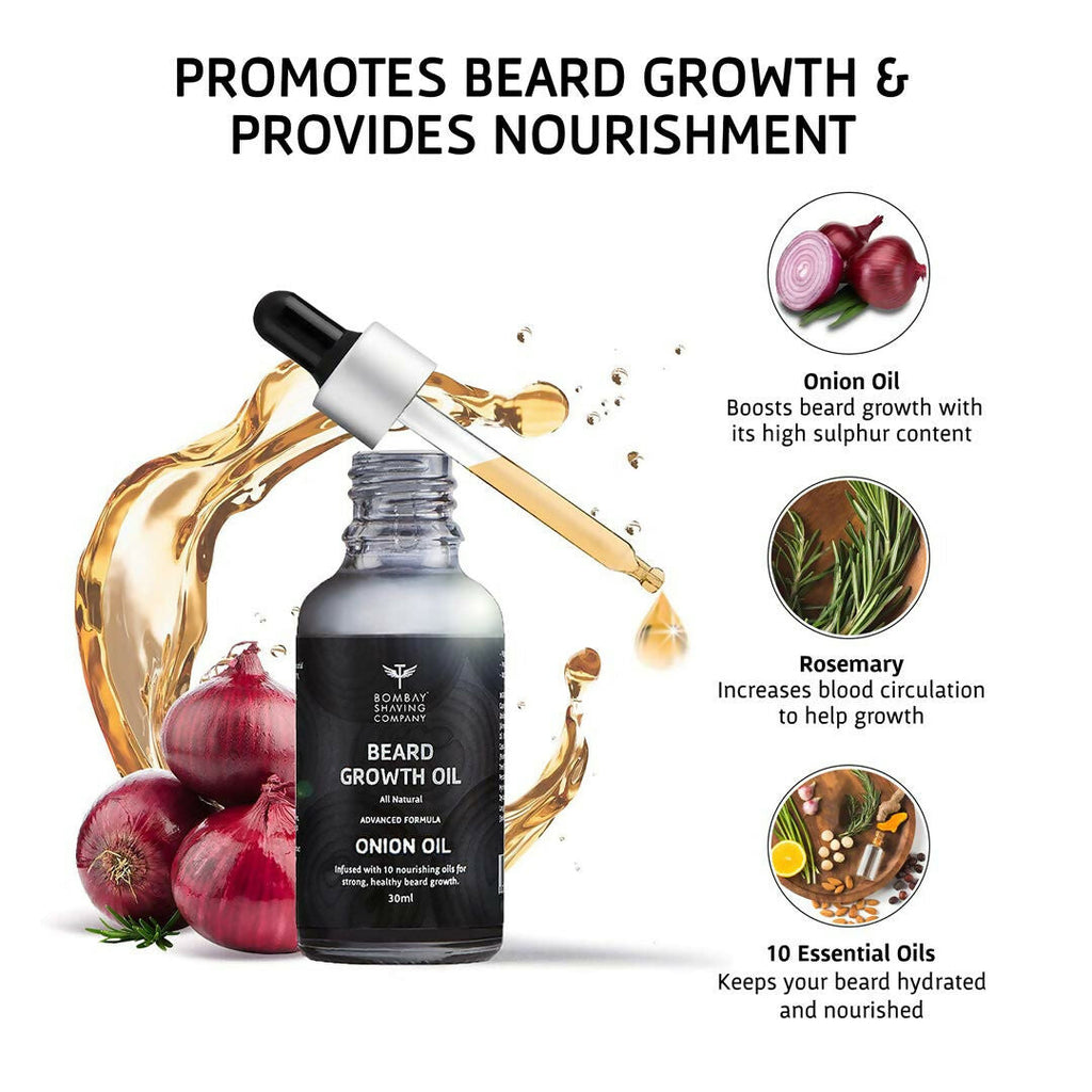 Bombay Shaving Company Beard Growth Onion Oil