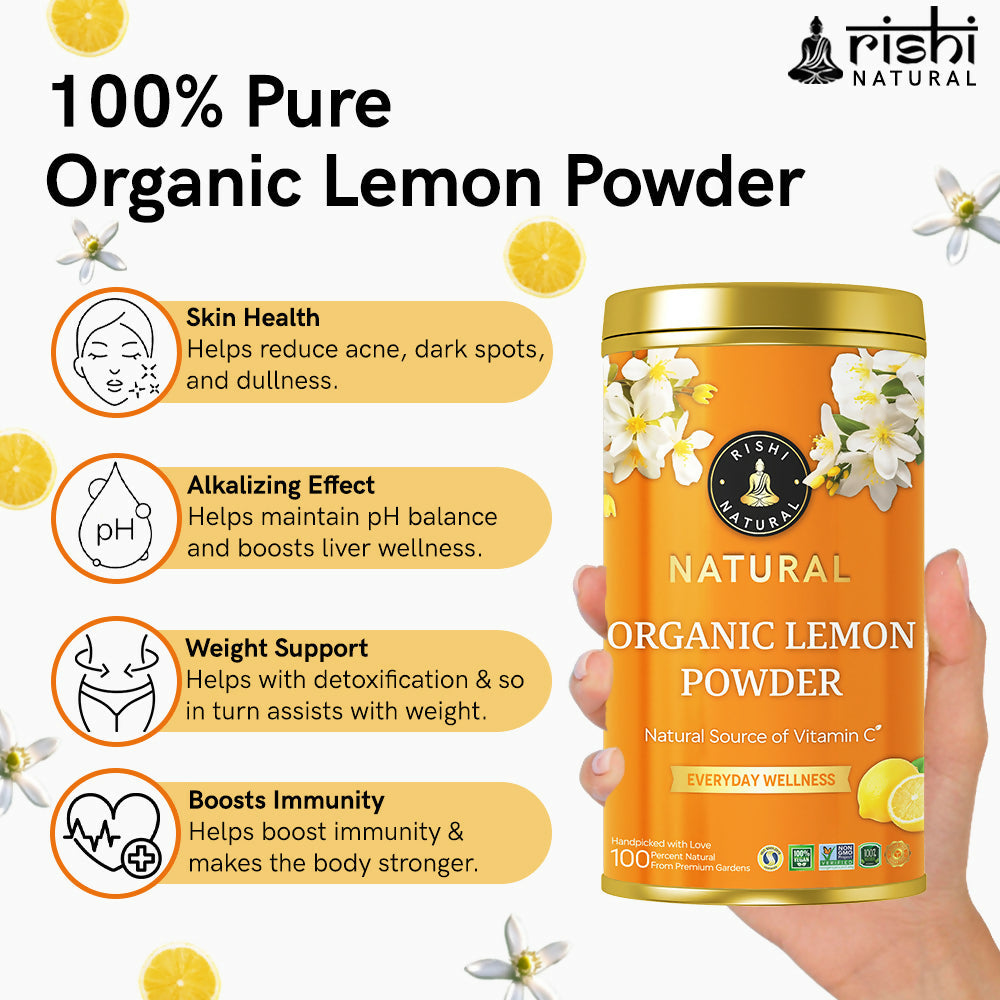 Copy of ORGANIC LEMON POWDER BENEFITS IMAGE