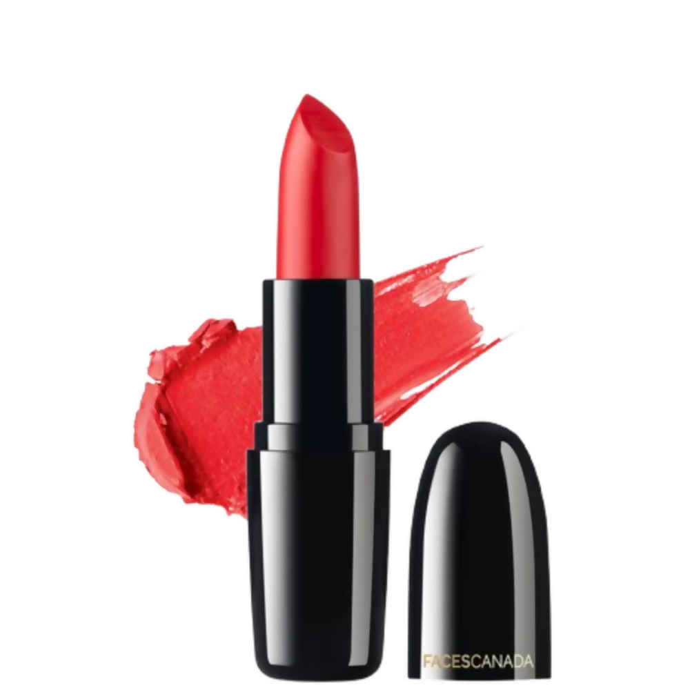 Faces Canada Creme Finish Lipstick - Lady In Red 11 - Distacart