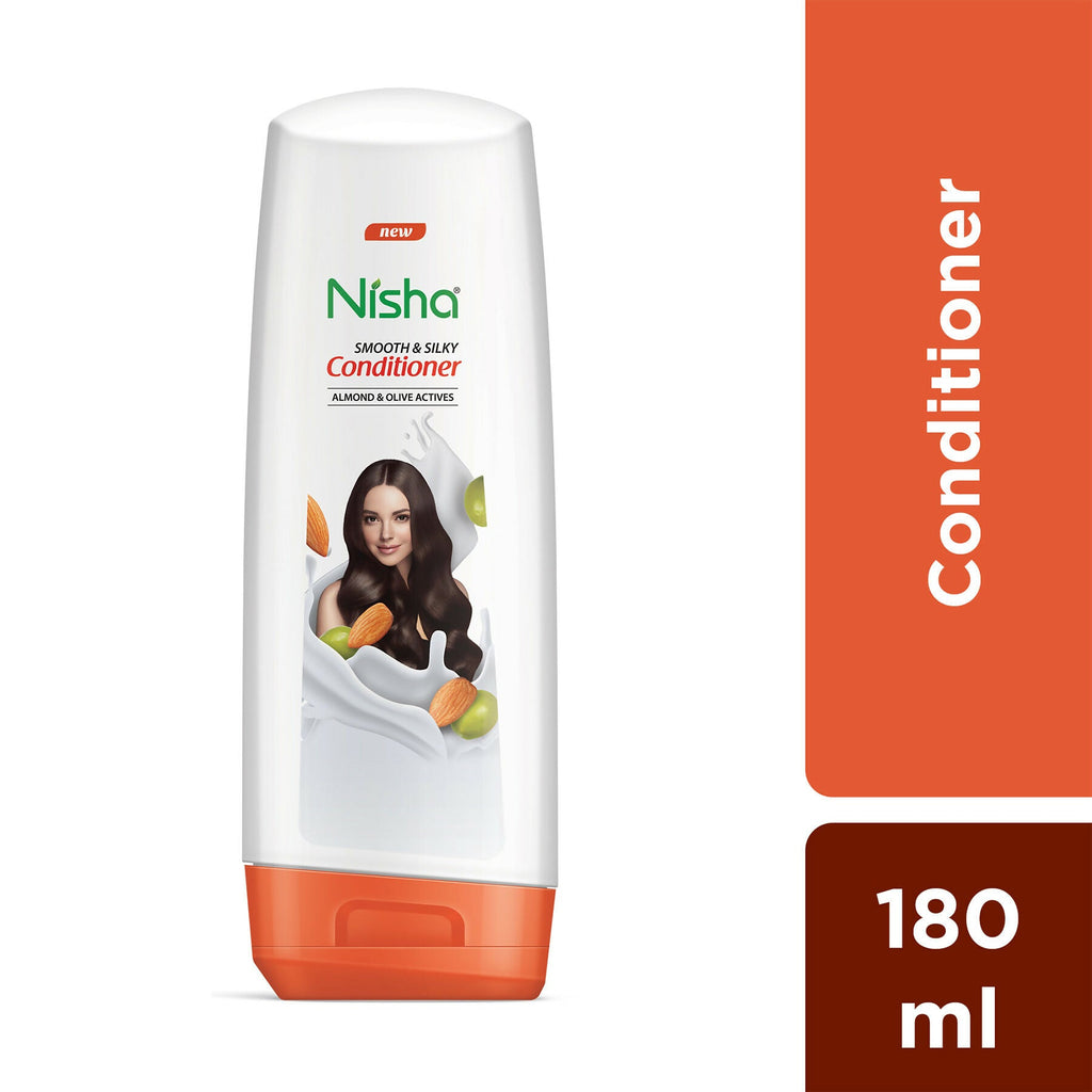 Nisha Conditioner For Women, Almond & Olive Actives, Hair Conditioner