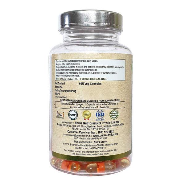 Pure Nutrition Evening Primrose Oil Softgels - Distacart