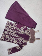 Evanik Designer Chinon Silk with Embroidery Dori Sequence Work Palazzo With Kurta Set - Distacart