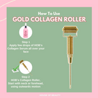 House of Beauty Gold Collagen Roller