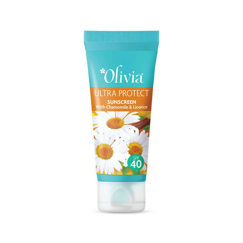 Olivia Ultra Protect Sunscreen With Chamomile & Licorice SPF 40