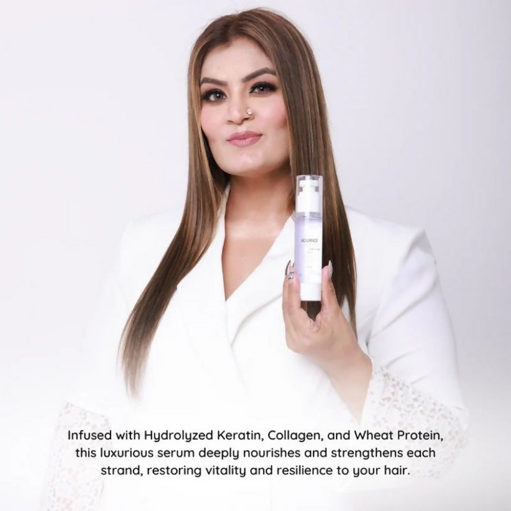 SUROSKIE Advance Glass Hair Serum For Shine & Frizz Control - Distacart