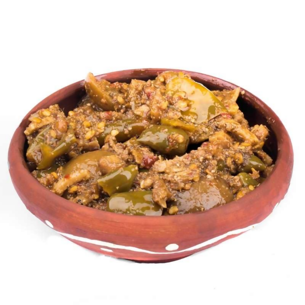Jhaji Store Lemon, Ginger & Green Chilli Pickle