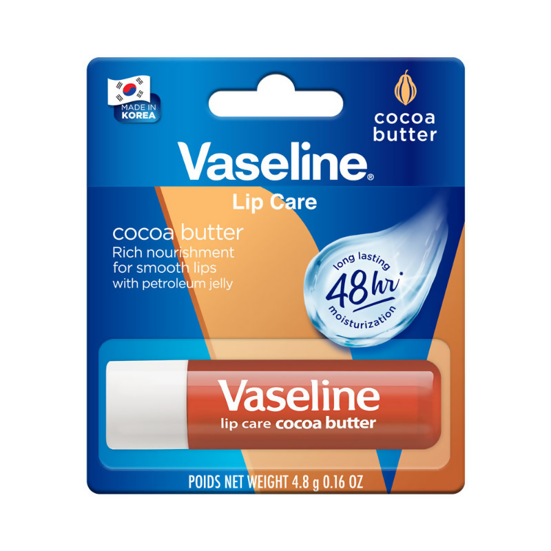Vaseline Lip Care Lip Balm Stick - Cocoa Butter - Distacart
