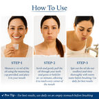 Blue Nectar Cardamom Mint Oil Pulling For Mouth