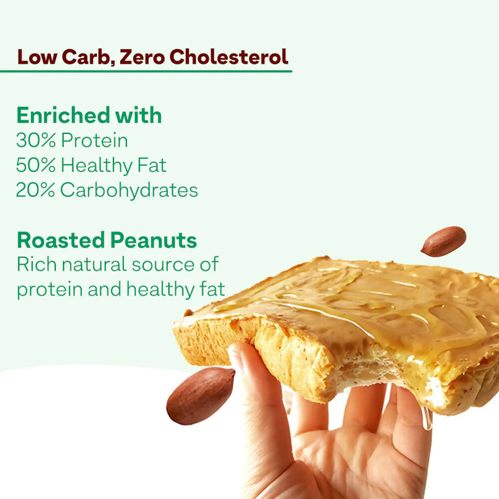 OZiva Natural Peanut Butter-Creamy - Distacart