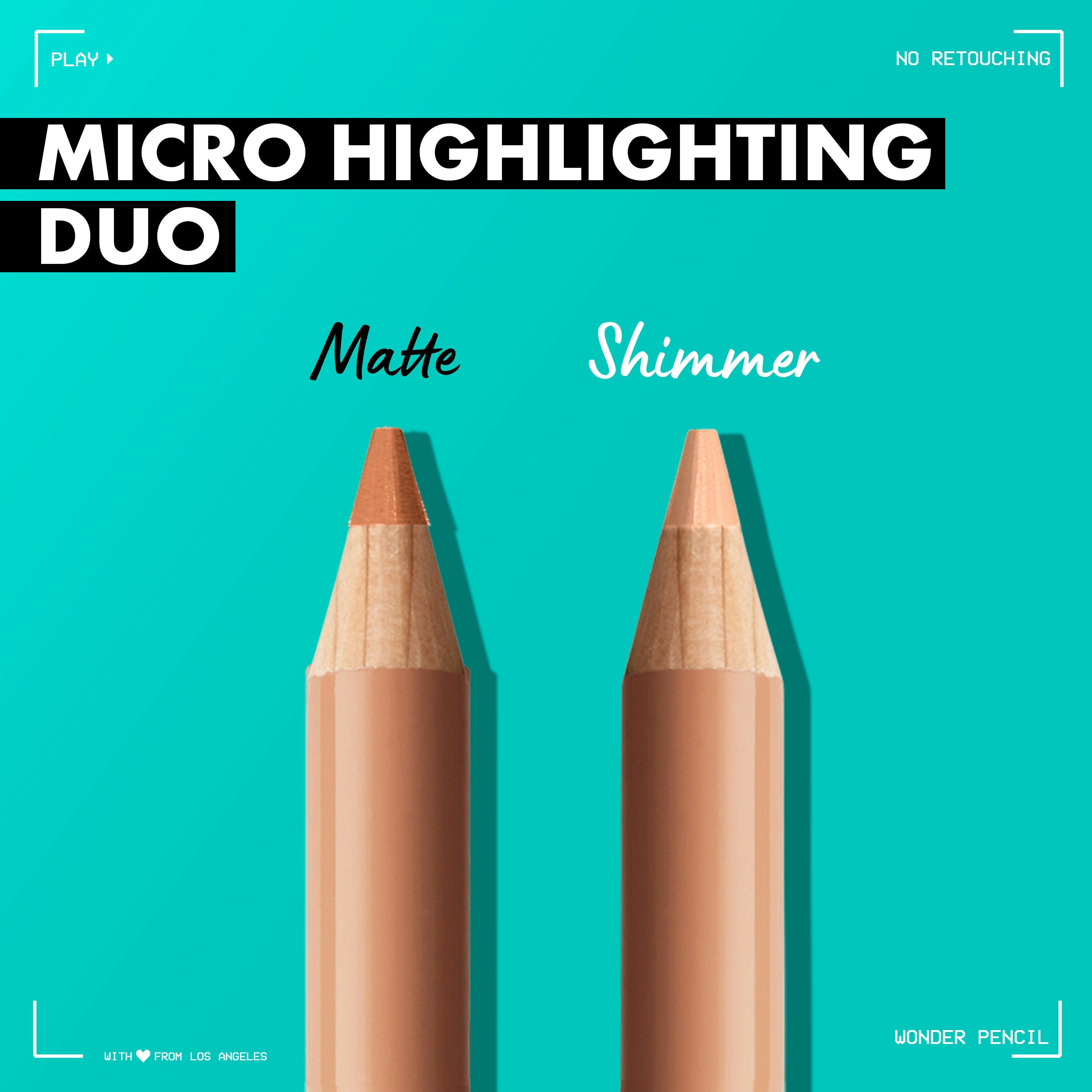 NYX Professional Makeup Wonder Micro Highlighter Duo Pencil - Light