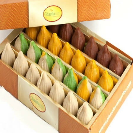 Ghasitaram Pure Kaju Assorted Modaks